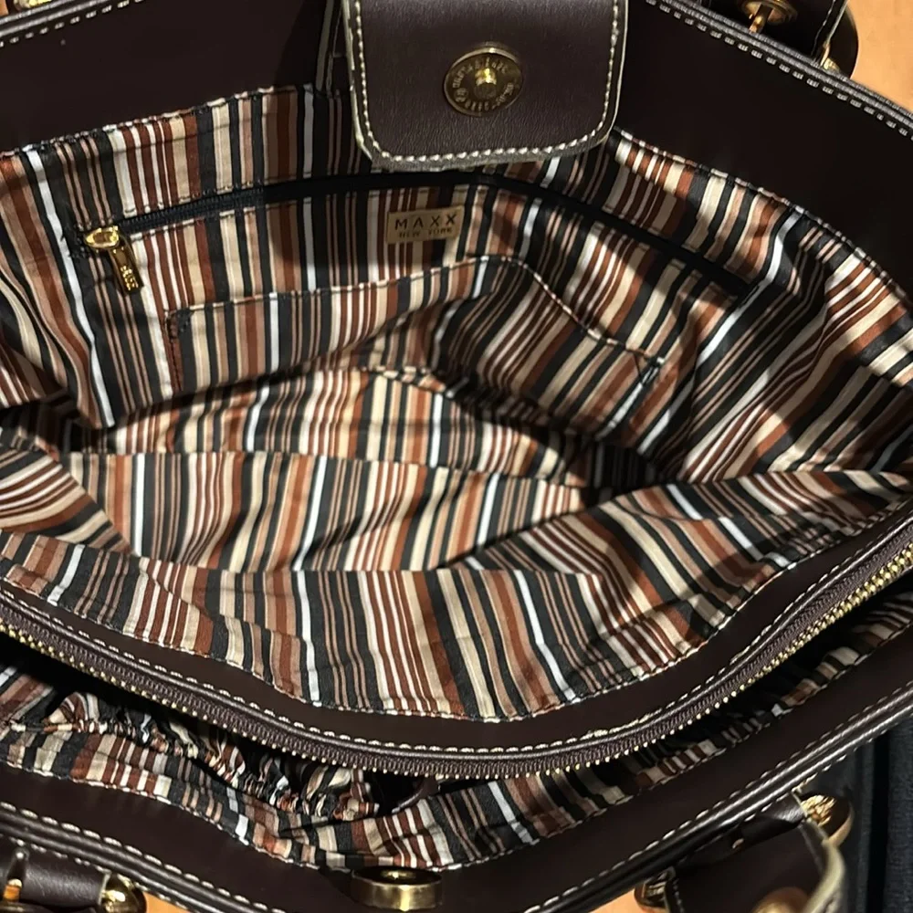 Maxx New York brown hobo bag.